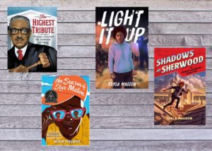 four book jackets